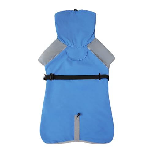 Liakyunf Hunderegenmäntel für große Hunde, Hunderegenjacke - Verstellbarer wasserdichter Regenmantel für Hunde,Leichte Hunde- und Welpenbekleidung, Outdoor-Regenausrüstung für Haustiere mit Liakyunf Hunderegenmäntel für große Hunde, Hunderegenjacke - Verstellbarer wasserdichter Regenmantel für Hunde,Leichte Hunde- und Welpenbekleidung, Outdoor-Regenausrüstung für Haustiere mit von Liakyunf