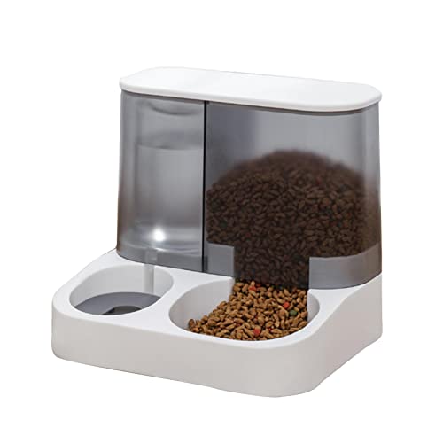 Tierfutterspender, Pet Feeder Wasserspender-Set, Schwerkraft-Futter- und Wasserspender, Reisefutterspender mit großem Fassungsvermögen für Hunde, Katzen, Kaninchen Libelyef von Liberty Furniture