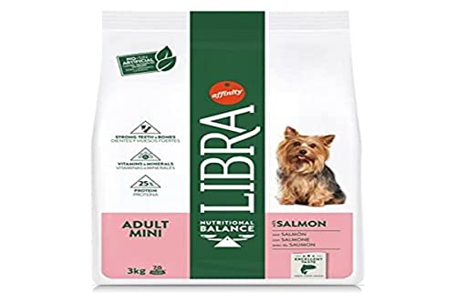 Affinity Salmon Heft Canine Adult Mini Salon 3 kg, Schwarz, One Size, 3000 von Libra