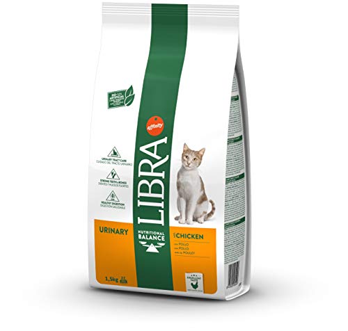 Libra Cat Adult Urinary mit Huhn, 1,5 kg von Libra