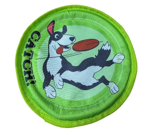 Lichi Hunde-Frisbee, schwimmendes Hundespielzeug für Wasser, Hunde fliegen, Wurfspielzeug, Chuckit! Haustierspielzeug, Frisbee, resistent gegen Beißen, Zähneknirschen, Haustierbedarf, Grün von Lichi