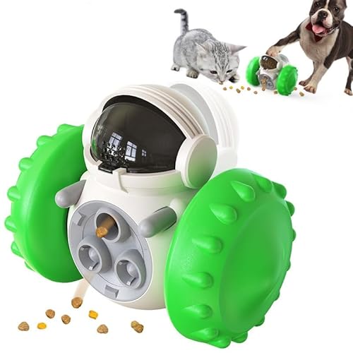 Lichi Hundespielzeug, Interaktives Hundespielzeug, Hundespielzeug für Langeweile, interaktives Katzenspielzeug, langsames Feeder, Tumbler-Spielzeug für Hundegeschenke, Leckerli-Spender Spielzeug für von Lichi