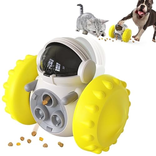 Lichi Hundespielzeug, Interaktives Hundespielzeug, Hundespielzeug für Langeweile, interaktives Katzenspielzeug, langsames Feeder, Tumbler-Spielzeug für Hundegeschenke, Leckerli-Spender Spielzeug für von Lichi