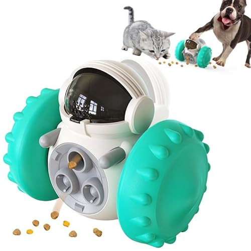 Lichi Hundespielzeug, interaktives Hundespielzeug, Hundespielzeug für Langeweile, interaktives Katzenspielzeug, langsames Feeder, Tumbler-Spielzeug für Hundegeschenke, Leckerli-Spender Spielzeug für von Lichi