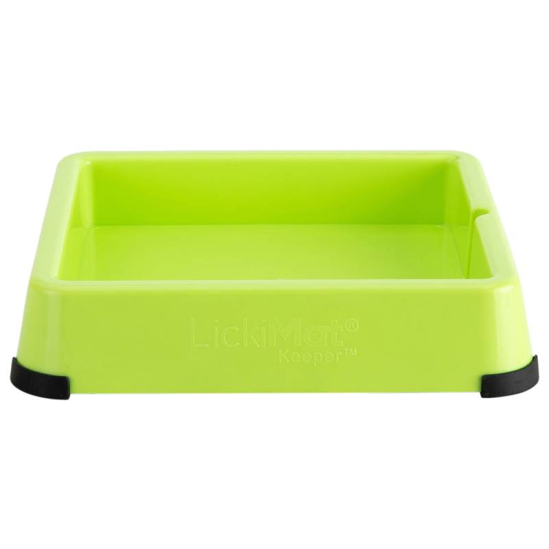 LickiMat® Schleckmatten-Erweiterung Indoor Keeper green, Maße: ca. 5,5 x 26 x 26 cm von LickiMat