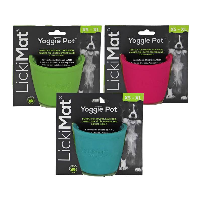 LickiMat Yoggie Topf - Grün von LickiMat