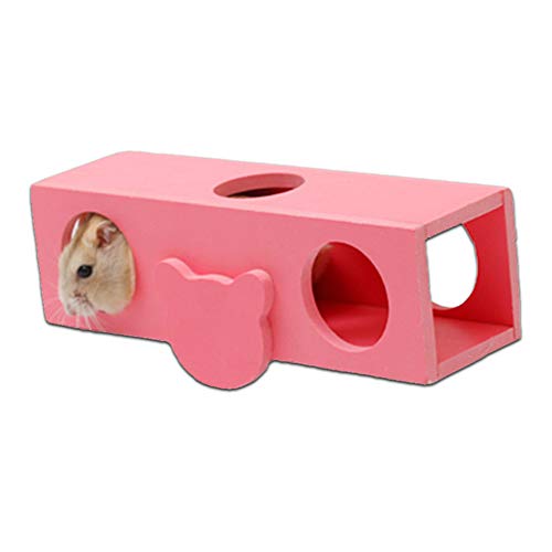 Hamster Spielzeug für den käfig Hamster zubehör Kaninchen Spielzeug langeweile Breaker Hamster Sand Guinea Pig Spielzeug Hamster Kaninchen Spielzeug pink von Lidylinashop