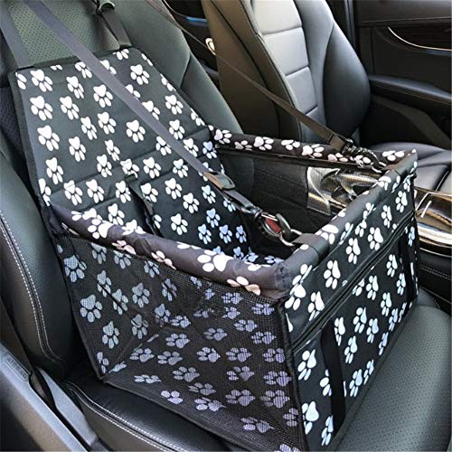 Hunde Autositz Hundeautositz Hundesitz Hund Auto Hängematte Pet Booster Seat Hundezubehör Haustier Autositz Autositzschutz Hund Black&White von Lidylinashop