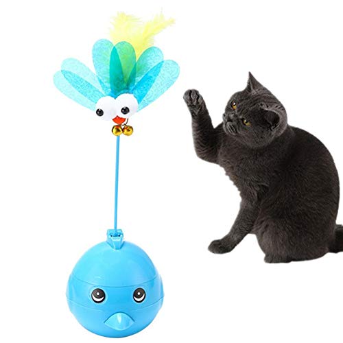 Lidylinashop Katzenspielzeug Beschäftigung Spielzeug Katze Cat Treat Spielzeug Katze Spielzeug Bälle Kätzchen-Spielwaren für Innenkatzen Blue von Lidylinashop