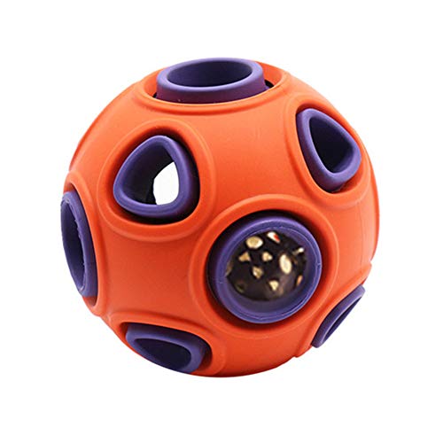 Lidylinashop hundespielzeug Ball hundespielzeug Intelligenz Welpen kaut Hund Spielzeug für langeweile Tough Hund Spielzeug Hund Spielzeug unzerstörbar orange von Lidylinashop