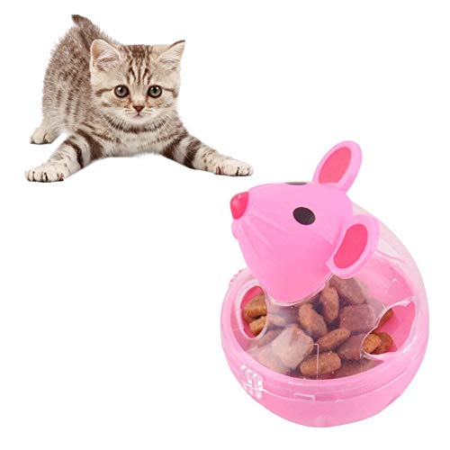 Lidylinashop hundespielzeug Unzerstörbar Haustier Ball Spielzeug Kätzchen Spielzeug Cat Treat Spielzeug Hundebiss Spielzeug Tough Dog Toys Pink von Lidylinashop