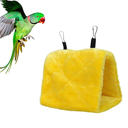 Wellensittich ZubehöR VogelkäFig ZubehöR Wellensittich Nymphensittich Spielzeug Wellensittich Spielzeug Papageienbarsch Papagei Sitzstangen Yellow,L von Lidylinashop