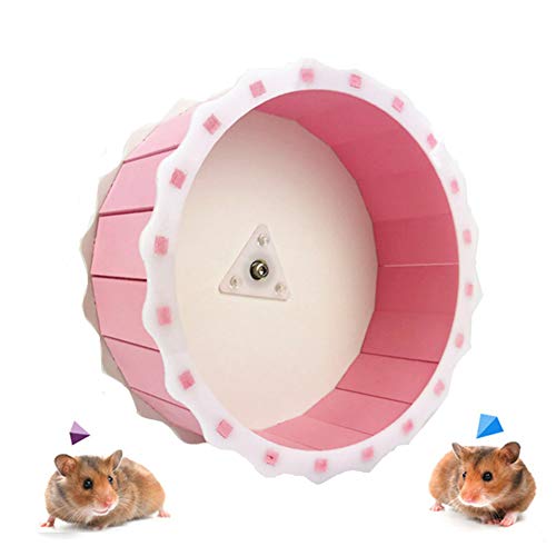 laufrad Hamster laufrad Hamster Holz Hamster stille Rad Zwerg Hamster Rad Große Hamster Ball Hamster Stille Hamster Rad Hamster übung Ball pink von Lidylinashop