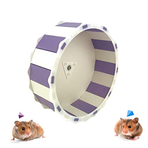 laufrad Hamster laufrad Hamster Holz Hamster stille Rad Zwerg Hamster Rad Große Hamster Ball Hamster Stille Hamster Rad Hamster übung Ball purplewhite von Lidylinashop