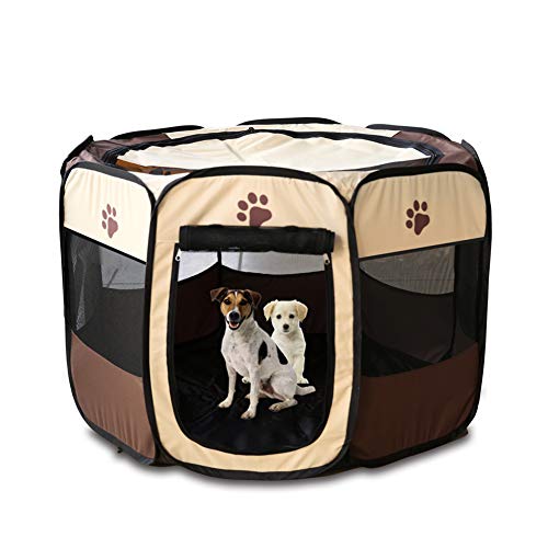 laufstall Katze Katzen laufstall Hundehütte und Laufen Kaninchenlauf drinnen Laufstall für Kleintiere Hamster Laufstall Kaninchen Laufstall Brown von Lidylinashop