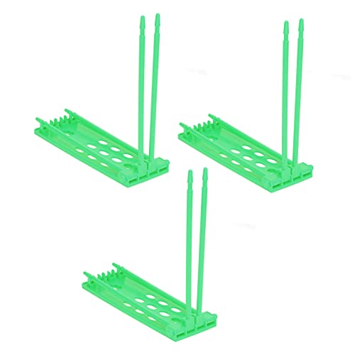 3 Stück Tauben-Fußring-Rahmen, Tauben-Fußring-Rahmen, Taubenbänder-Rack-Rahmen, 4 Säulen, Unabhängig, Platzsparend, Brieftauben-Lieferant, Fußplatz für Taubenfarm von LiebeWH