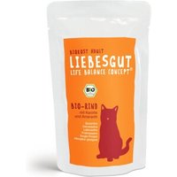 LIEBESGUT Biokost Adult 12x100g Bio Rind mit Karotte und Amaranth von Liebesgut