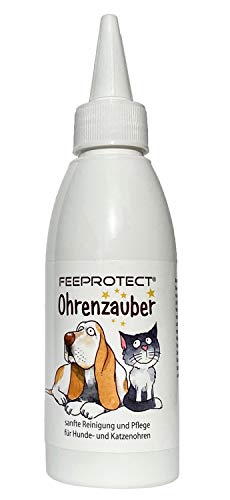 Lieblingshund Feeprotect Ohrenzauber- natürliche Ohrenreinigung und -pflegelösung für Hunde und Katzen von Lieblingshund