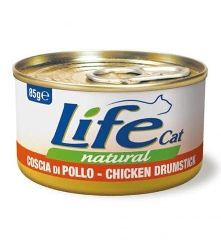 Life Cat Natural Hähnchenschenkel, Dose 85g von Life Cat