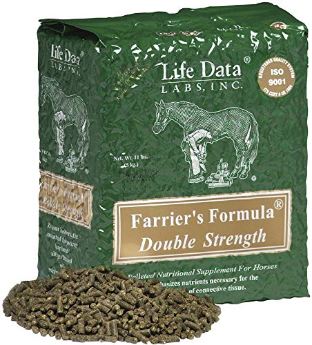 Life Data Farriers Formula Double Concentrate, 5 kg Nachfüllpack für Pferd, Geschmacklos, 5 kg von Famry