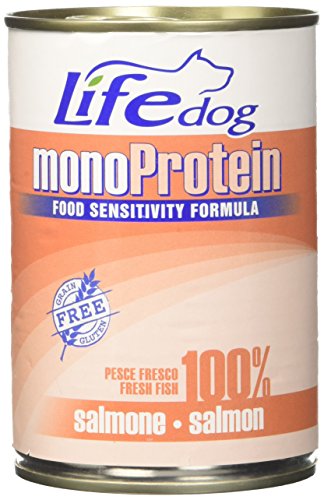 Life Dog Monoprotein, Lachs. 390g Dose von Life Dog