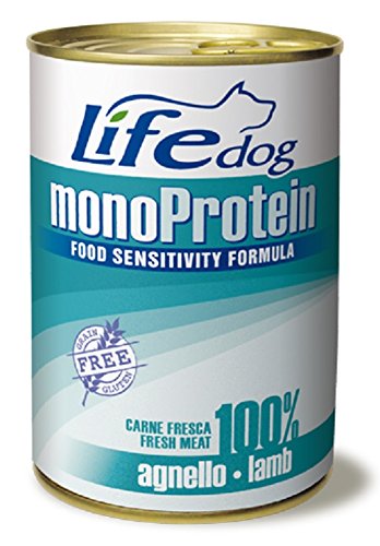 Life Dog Monoprotein, Lamm, 390 g Dose von Life Dog