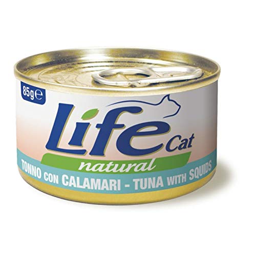 LIFE CAT TONNO CON CALAMARI. 85GR von Life Pet Care