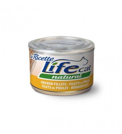 Life Cat Natural Hähnchenfilets 24 Dosen à 85g von Life