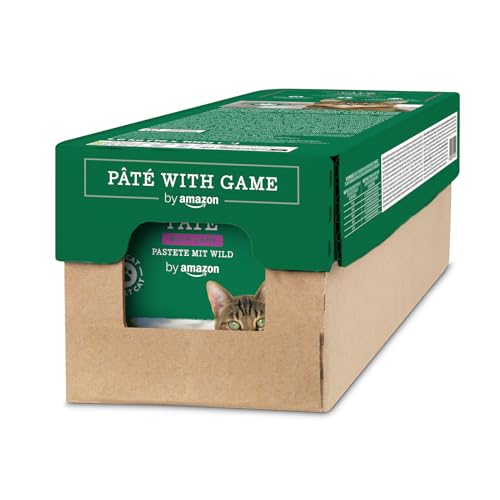 by Amazon Katzenfutter, Pastete mit Wild, 100 g, 16 Stück (zuvor Lifelong !) von by Amazon