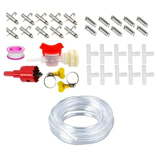 10/20 Stück Automatische Kaninchen Bewässerungssysteme Kits mit Nippeln Trinker für kleine Haustiere und Geflügel Fütterung Versorgung Kaninchen Trinkwassersysteme 10/20 Stück Automatische Kaninchen Bewässerungssysteme Kits mit Nippeln Trinker für kleine Haustiere und Geflügel Fütterung Versorgung Kaninchen Trinkwassersysteme von Lilinzhi
