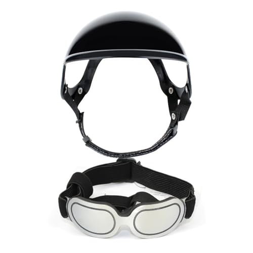 Lilinzhi Hundebrillen Hundehut Welpe Helme Motorradschatten Sicherheitshelme Einstellbares Tierschutzgetriebe Mit Einstellbarem Riemen Lilinzhi Hundebrillen Hundehut Welpe Helme Motorradschatten Sicherheitshelme Einstellbares Tierschutzgetriebe Mit Einstellbarem Riemen von Lilinzhi