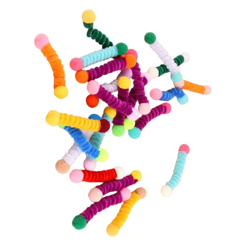 Lilinzhi 24 Pcs Verschiedene Katzen Spielen Spielzeug Spring Teaser Stick Mit Plüschkugel Doppelt Um Jagdinstinkte Sicher Zu Stimulieren Lilinzhi 24 Pcs Verschiedene Katzen Spielen Spielzeug Spring Teaser Stick Mit Plüschkugel Doppelt Um Jagdinstinkte Sicher Zu Stimulieren von Lilinzhi