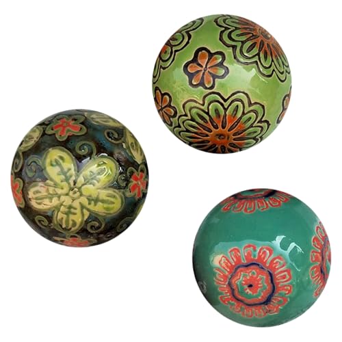 Lilinzhi 3pcs Handbemalte Keramik Schwimmende Kugel Dekorative Aquarien Ornament Für Fischtanks Heimtisch Alte Muster Zufallsfarben Keramik Schwimmkugel Lilinzhi 3pcs Handbemalte Keramik Schwimmende Kugel Dekorative Aquarien Ornament Für Fischtanks Heimtisch Alte Muster Zufallsfarben Keramik Schwimmkugel von Lilinzhi