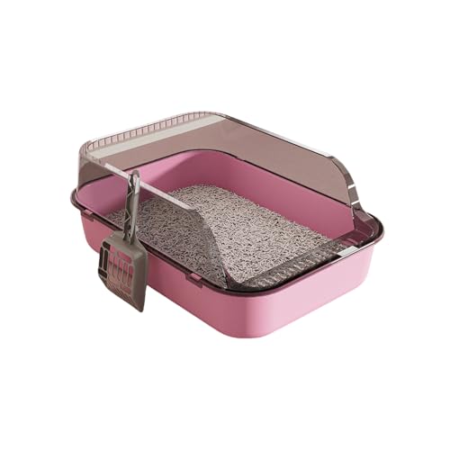 Lilinzhi Semizierte Katzentoilette Mit Wand Splash Kräftigen Kratzfeste Verbesserung des Geruchsprävention Müllschale Für Katzen Übergroße Geschlossene Katzen Toilette Lilinzhi Semizierte Katzentoilette Mit Wand Splash Kräftigen Kratzfeste Verbesserung des Geruchsprävention Müllschale Für Katzen Übergroße Geschlossene Katzen Toilette von Lilinzhi
