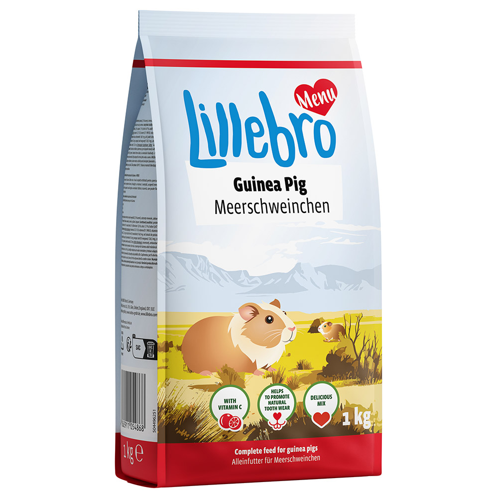 Lillebro Meerschweinchenfutter - Sparpaket: 3 x 1 kg Lillebro Meerschweinchenfutter - Sparpaket: 3 x 1 kg von Lillebro