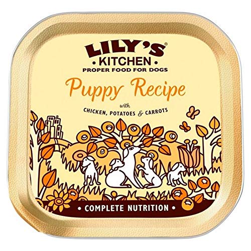 4X Lilys Küche Huhn Abendessen Für Welpen 150G von Lily's Kitchen