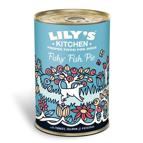 Lily's Kitchen Fishy Fish Pie with Peas for Dogs 400g von Lily's Kitchen