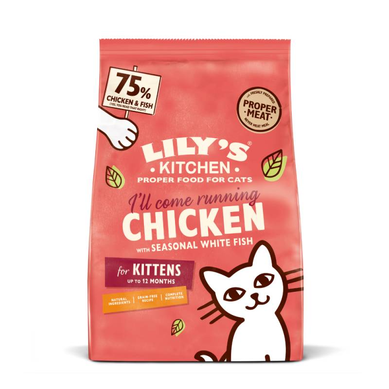 Lily's Kitchen Kitten Huhn & Weißfisch - 800 g von Lily's Kitchen