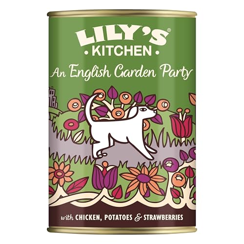 Lily's Kitchen Mit natürlichen Zutaten hergestellt Für ausgewachsene Hunde Nassfutter-Dose Eine englische Gartenparty 400g von Lily's Kitchen