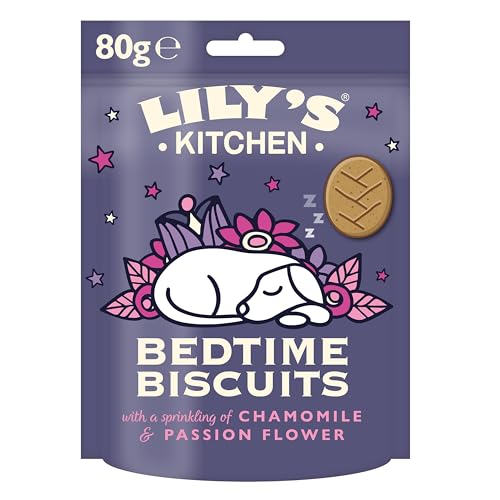 Lily's Kitchen Natürliche Leckerchen für Hunde. Gute-Nacht-Biskuits mit Kamillenblüten (8 x 80g) von Lily's Kitchen