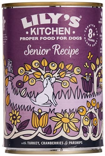 Lily's Kitchen Rezept Senior Nassfutter für Hunde Grain-Free 400G von Lily's Kitchen