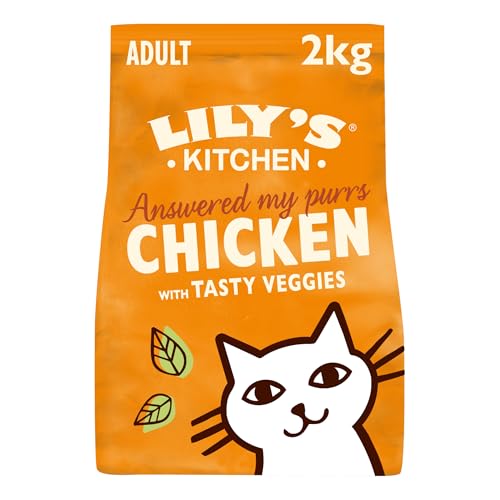 Lily's Kitchen Mit natürlichen Zutaten hergestellt Trockenfutter für ausgewachsene Hunde Katzenfutter Ofenhähnchen mit Gemüse Getreidefreie Rezeptur 2kg von Lily's Kitchen