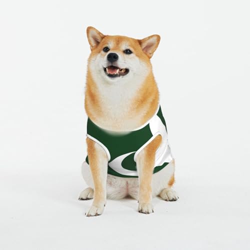 Hundebekleidung für kleine Hunde, Baumwolle, Motiv: Flagge von Pakistan, weich, ärmellos, für Welpen und Katzen von LimPac