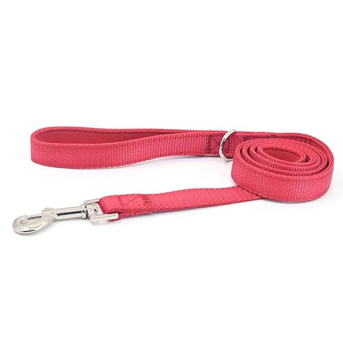 Tauchtuch Strap-M Mittelgroßes Großes Hundetraktionsseil Nylon Tauchtuch Griff Einstellung Zugband Mit Mehreren Funktionellen Anwendungen 2.0CM×120CM Weinrot von Limin