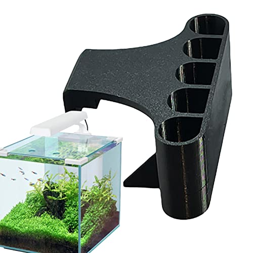 Limitoll Aquarium-Pflanzgefäß mit 4 Löchern, Aquarium-Pflanzbecher, Wasserpflanztopf für aufgetauchte Pflanzen, Aquarium-Dekoration für lebende Fische, Garnelen, Emersed Plants von Limitoll