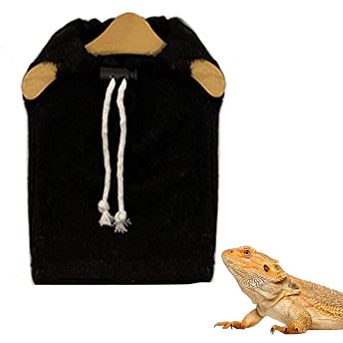 Limitoll Reptilien-Kleidung, Bartdrachen-Kostüm, weiche Haptik für Hautschutz, Baumwoll-Kostüm, Outfit, Hoodies für Hamster, Leopard von Limitoll