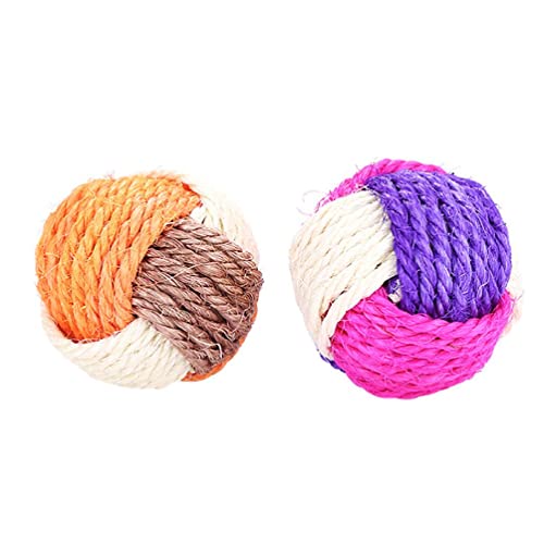 Katze Scratcher Spielzeug Ball Sisal Ball Katze Spielzeug Biss Beständig Katze Gunst Kätzchen Ball Spielzeug Für Indoor Katzen Haustier Liefert Sisal Ball Katze Spielzeug von Limtula