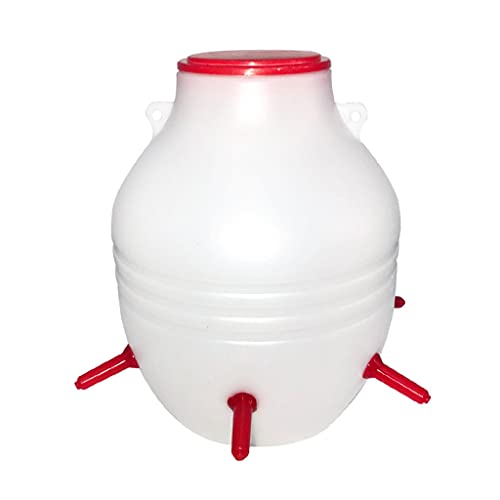 Lamb Feeder Bucket Plastic 6 Silicone Nippel 8L Capacity Lamb Milk Feed Bottle Sheep Milk Feeding Bucket For Livestock Lamb Feeder Bucket Nippel von Limtula