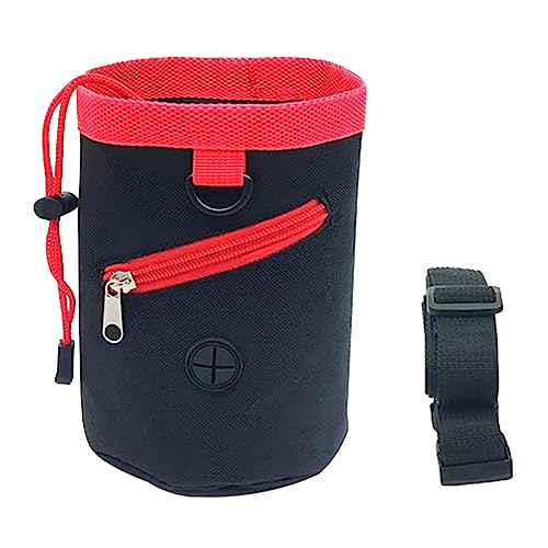 Limtula Leckerli-Tasche für Hundetraining, freihändige Snacks, hält Trockenfutter, Hundefutter, mit Hüftgurt, Hundeleckerli-Tasche, Gürtelclip von Limtula