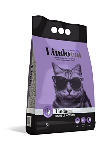 LindoCat Double Action Katzenstreu, 5 l von Lindocat